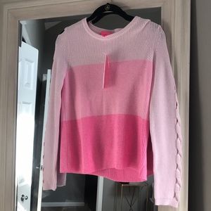 NWT Pink Lilly Pulitzer sweater
